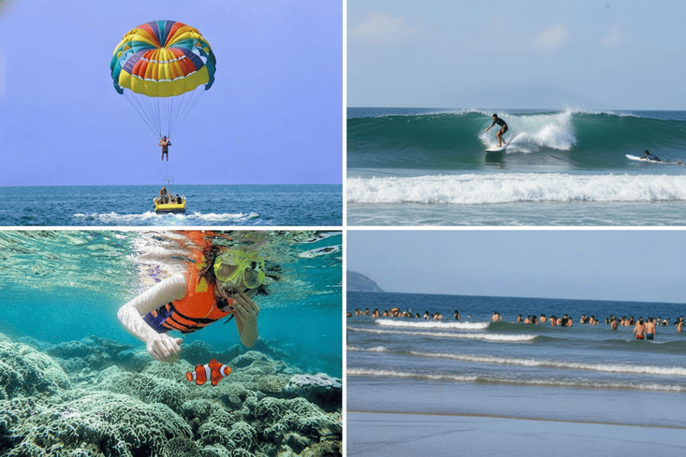 Một số hoạt động tại biển Bắc Mỹ An.